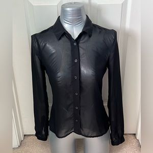 Charlotte Russe see-through Longsleeves